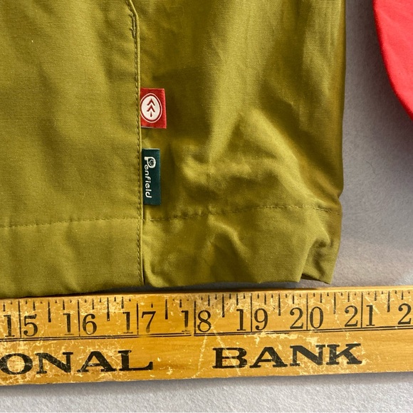 Penfield ANORAK Windbreaker Hooded Jacket Hooded Men’s  XS Red Green Trail Crew - Picture 16 of 16